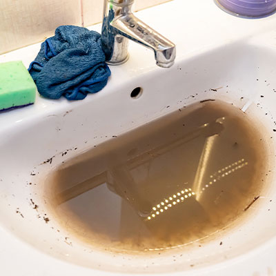 Clogged Sink