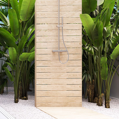 Outdoor shower