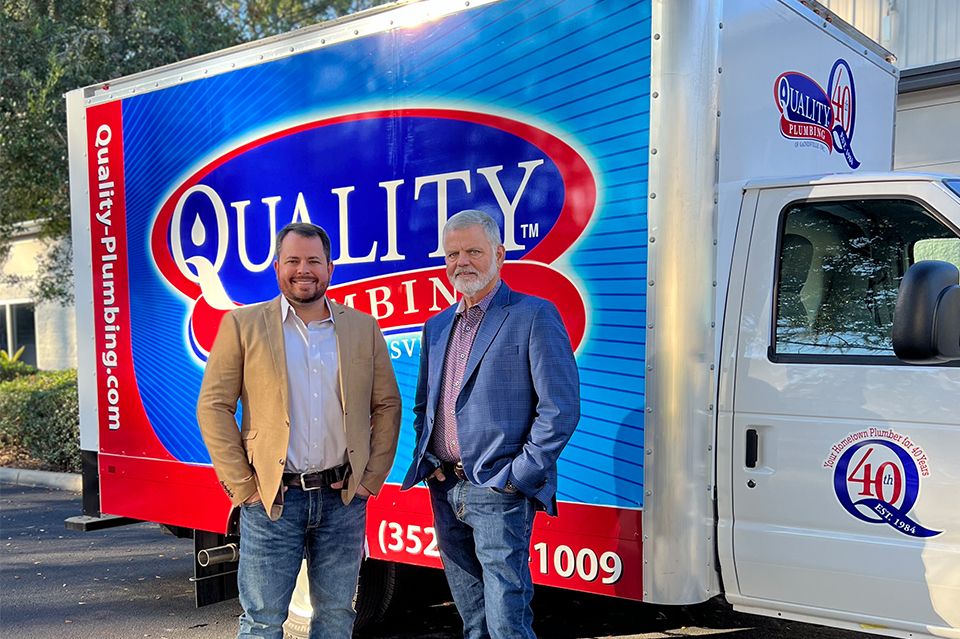 Quality plumbing announces first new president since the company’s founding in 1984 Banner Image